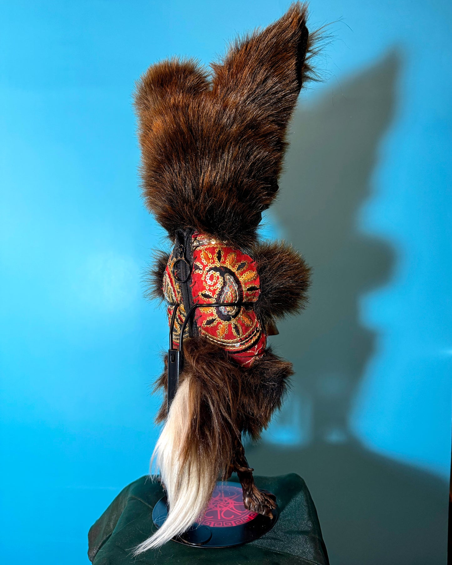 Wolf Poppet - Red