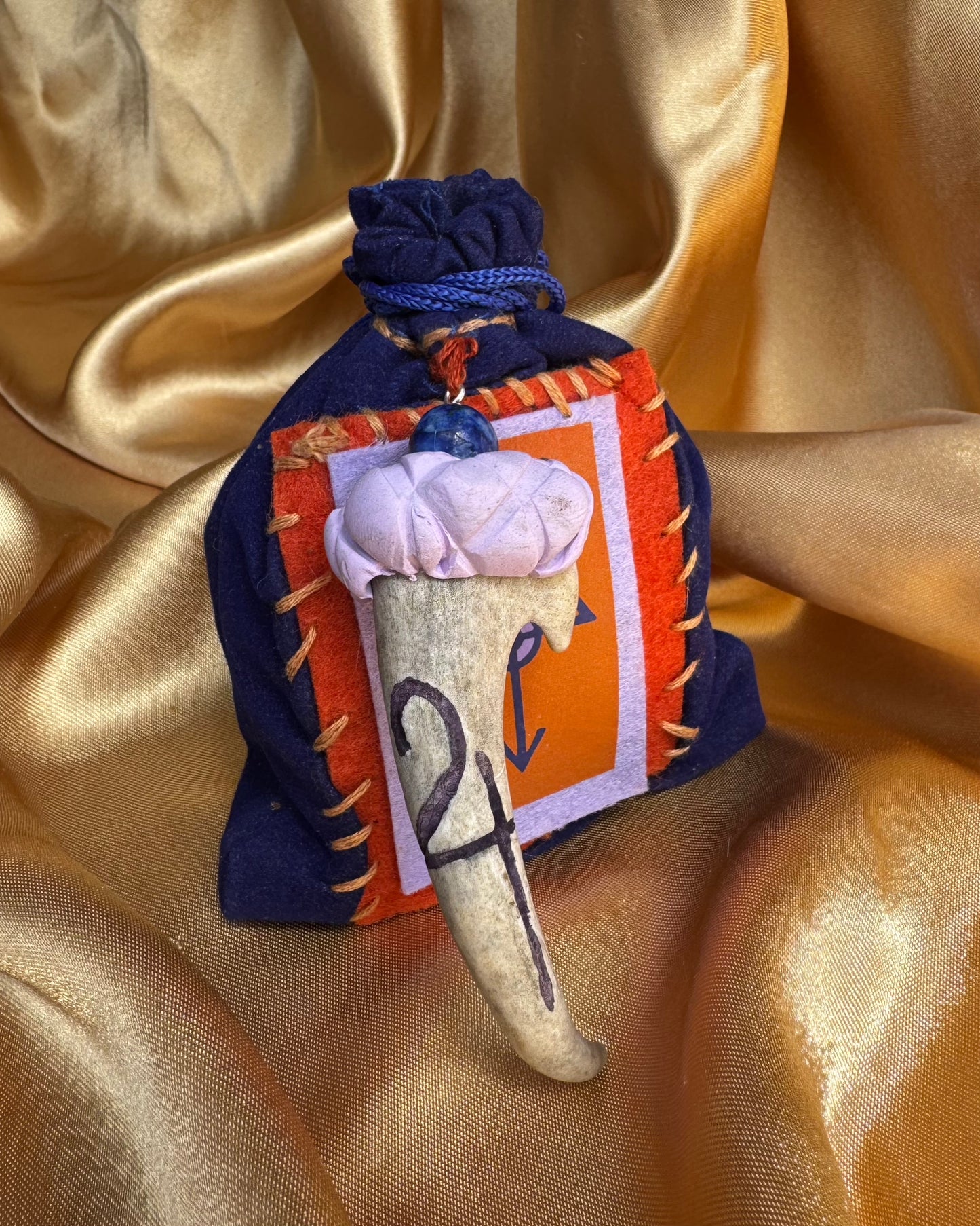 Antler’d Crown of Success - Charm Bag