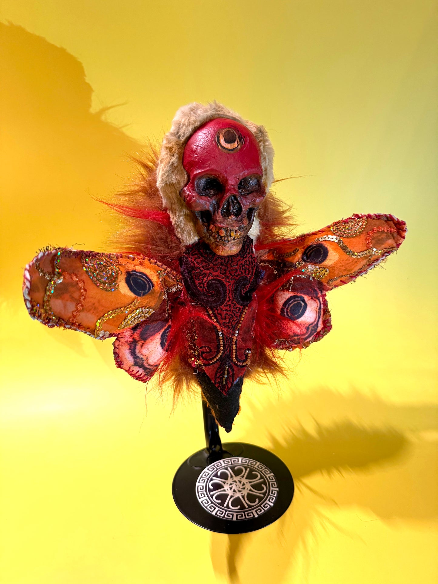 Moth Poppet - Emperor Moth (Saturnia pyri)