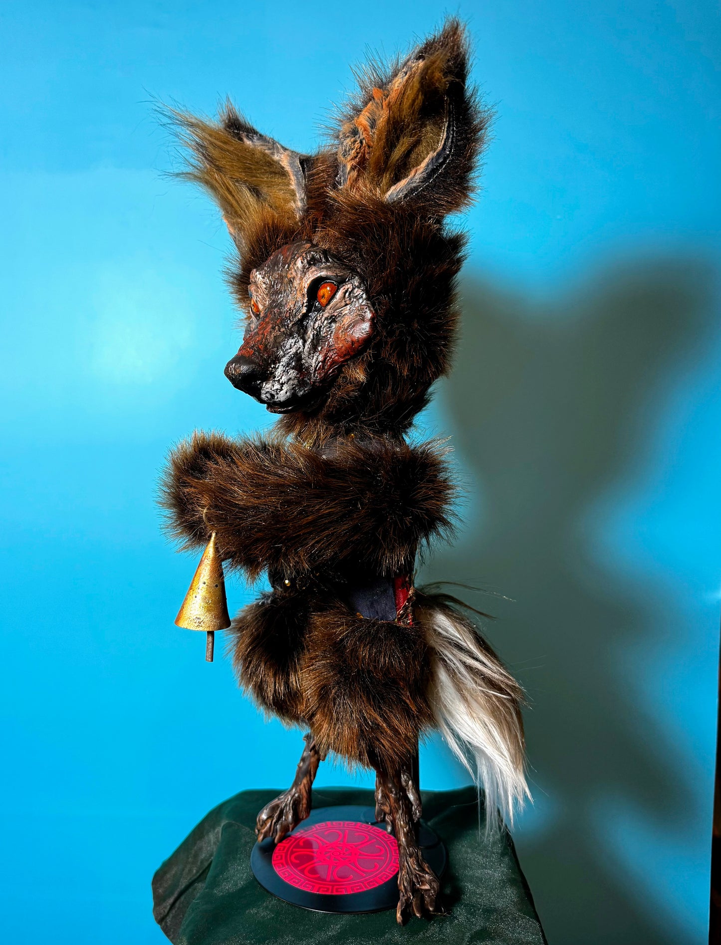 Wolf Poppet - Red