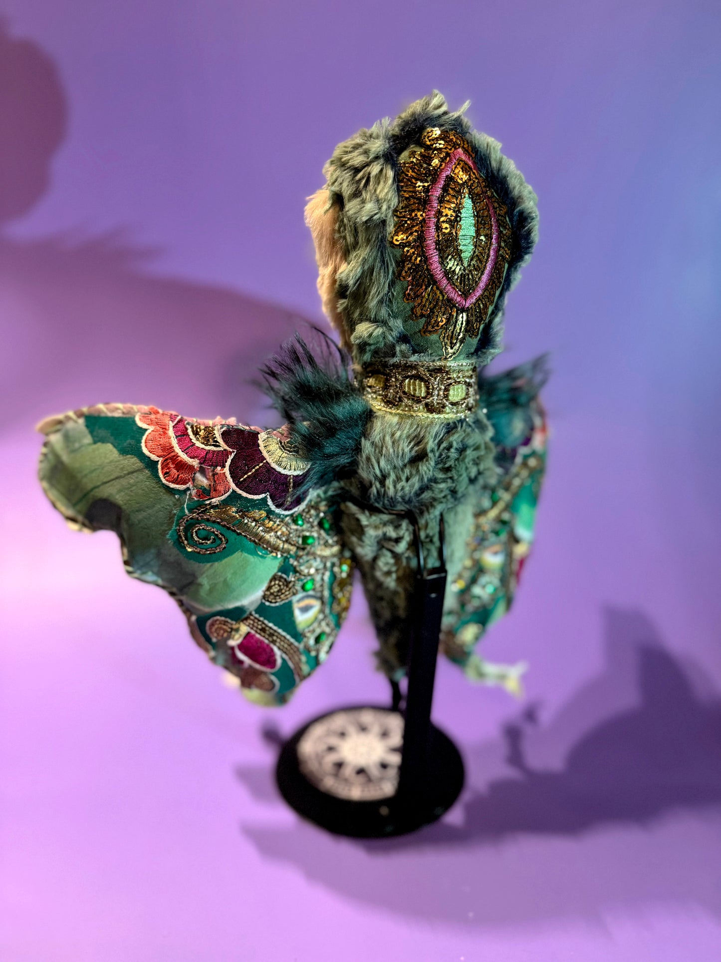 Moth Poppet - Luna Moth (Actias luna)