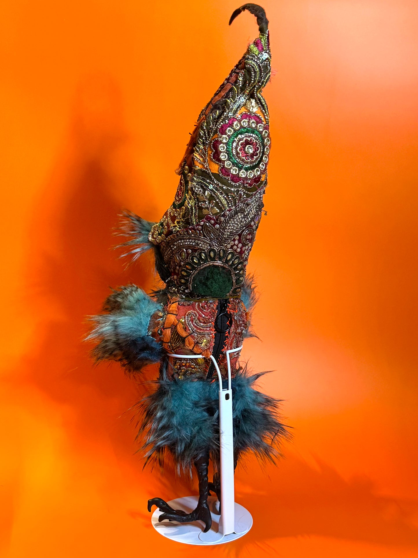 Owl Poppet - Teal