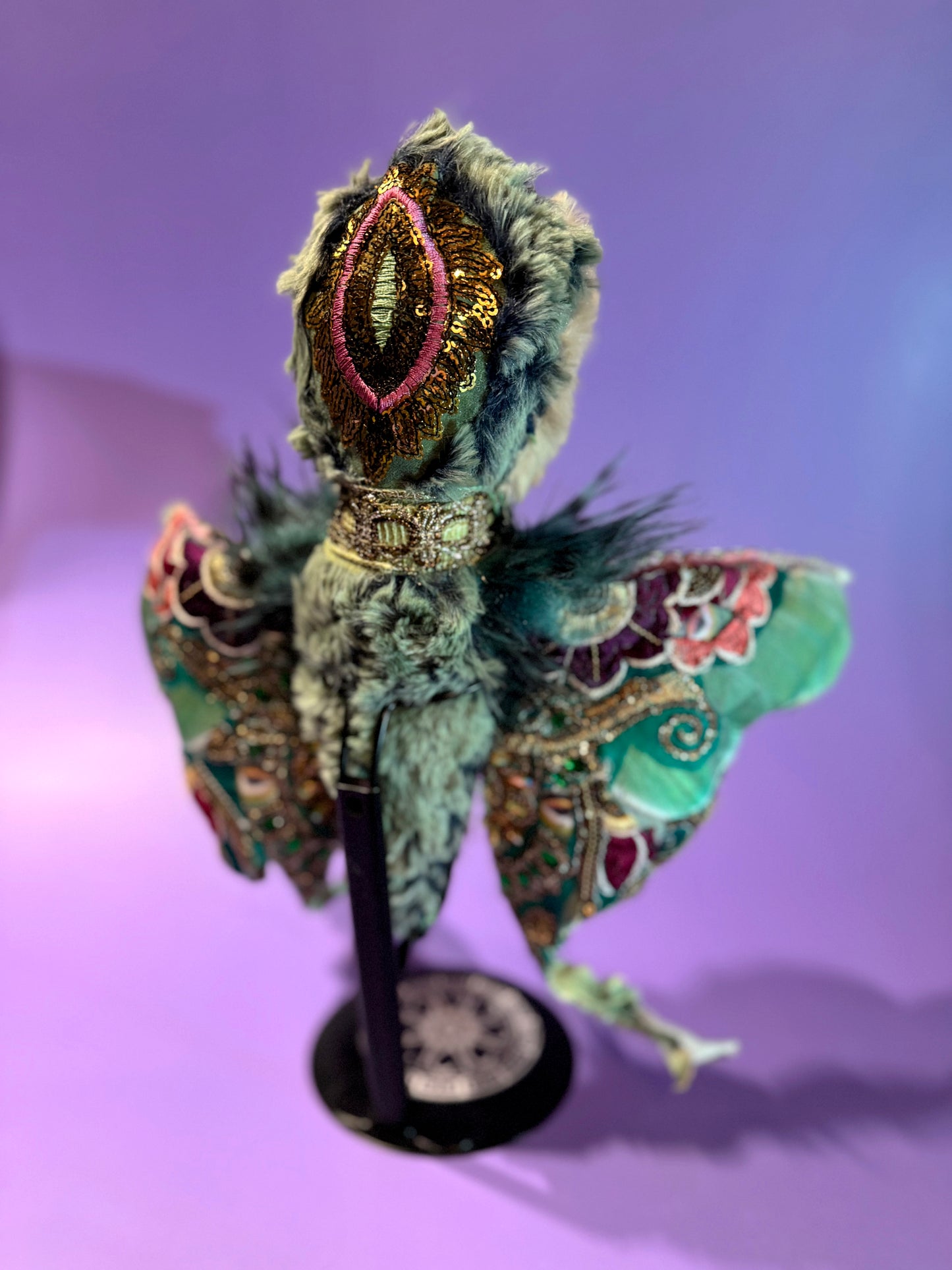 Moth Poppet - Luna Moth (Actias luna)