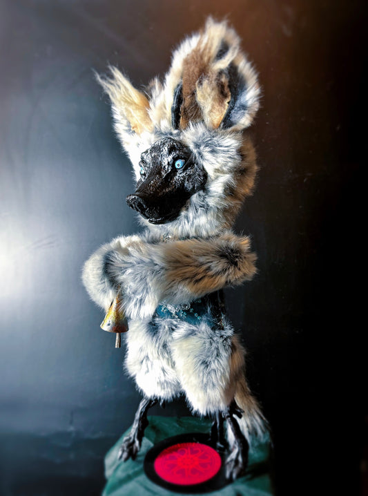 Wolf Poppet - Silver