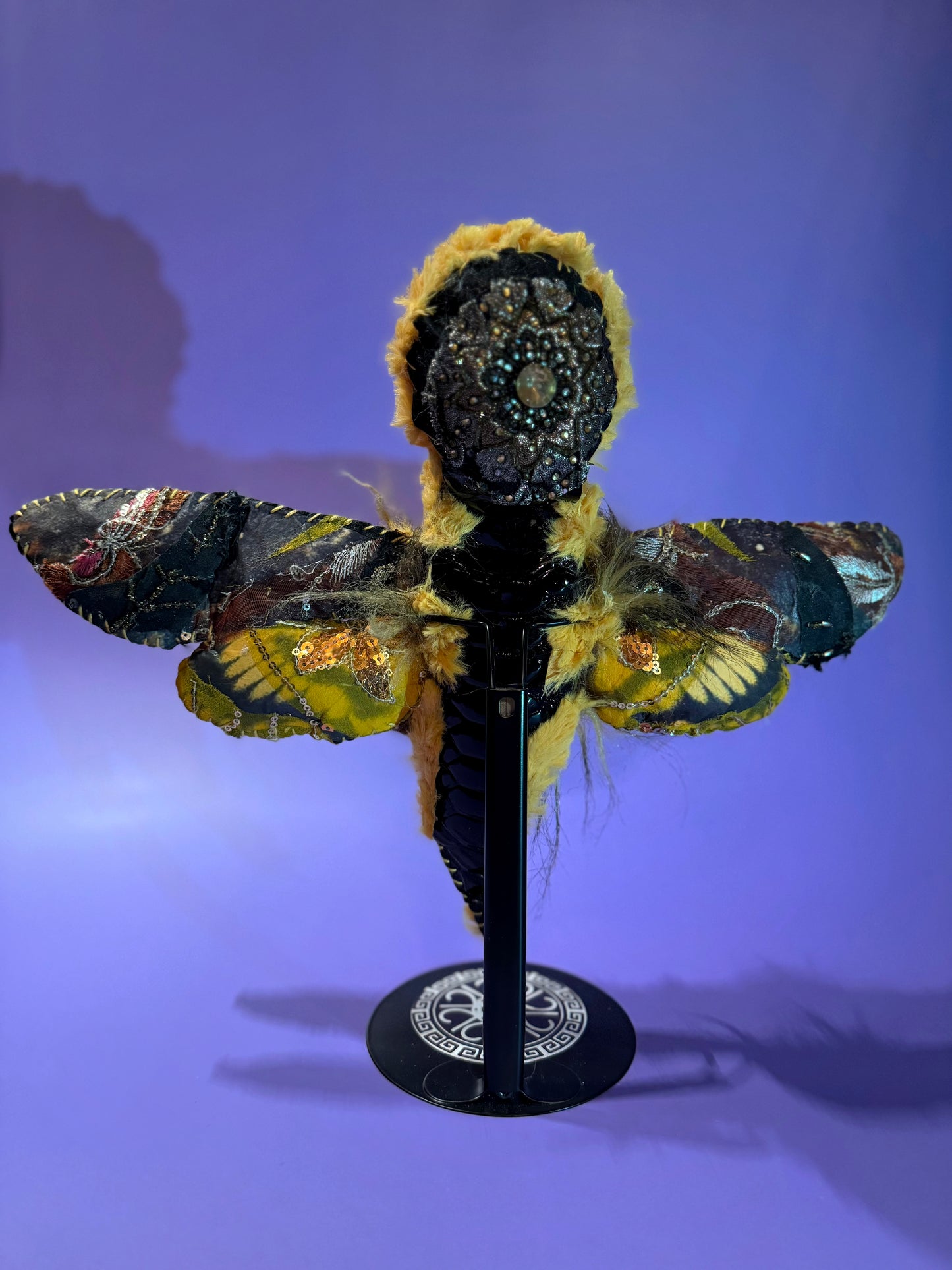 Moth Poppet - Deaths-head Hawkmoth (Acherontia atropos)