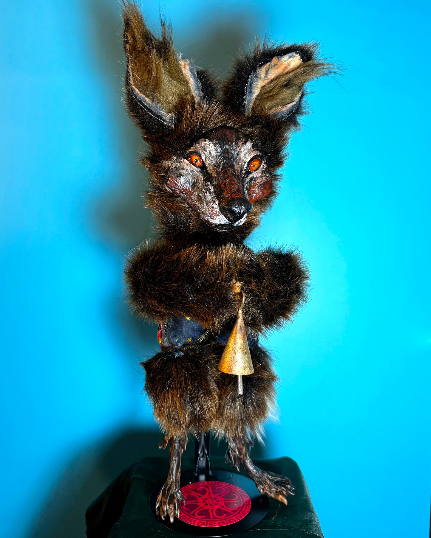Wolf Poppet - Red