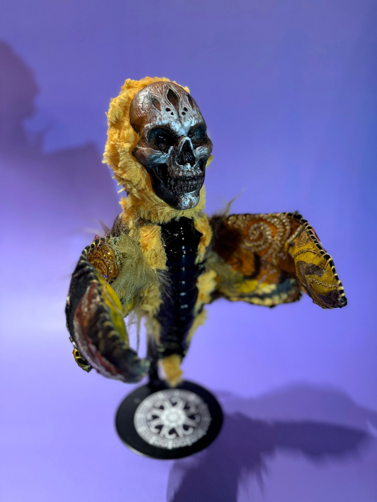 Moth Poppet - Deaths-head Hawkmoth (Acherontia atropos)