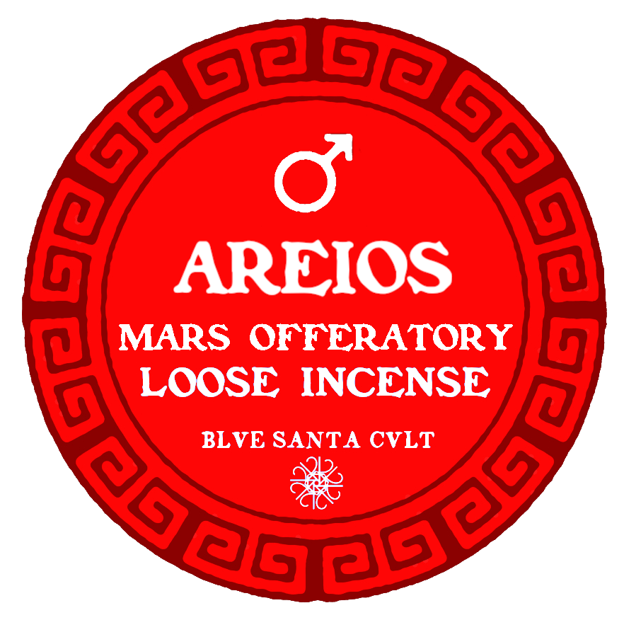 Areios - Mars Offertory Incense, 1oz. Tin