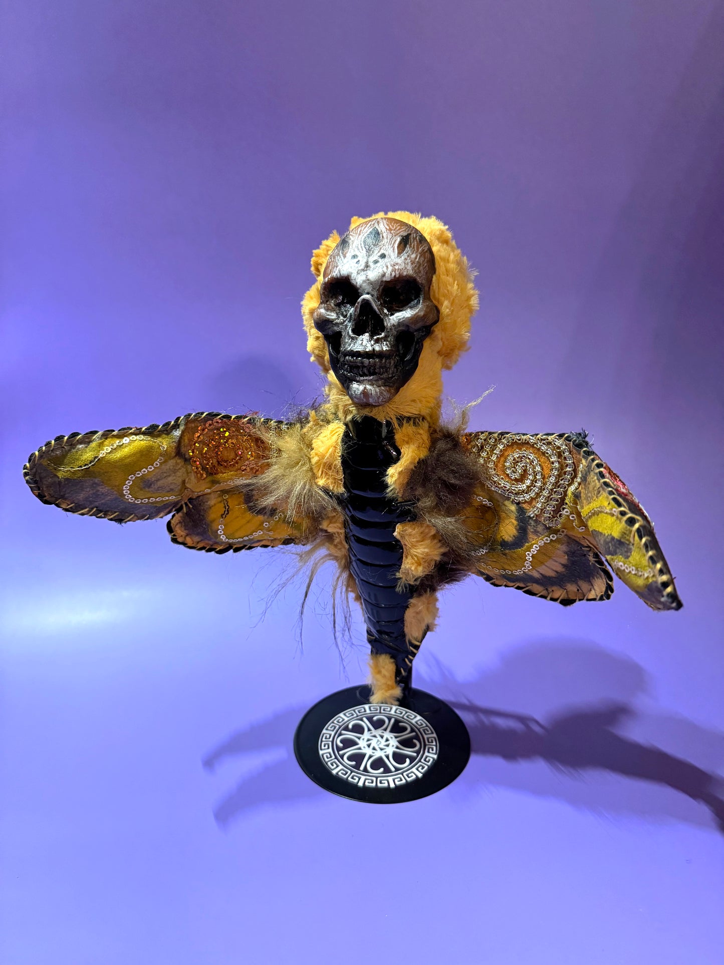 Moth Poppet - Deaths-head Hawkmoth (Acherontia atropos)