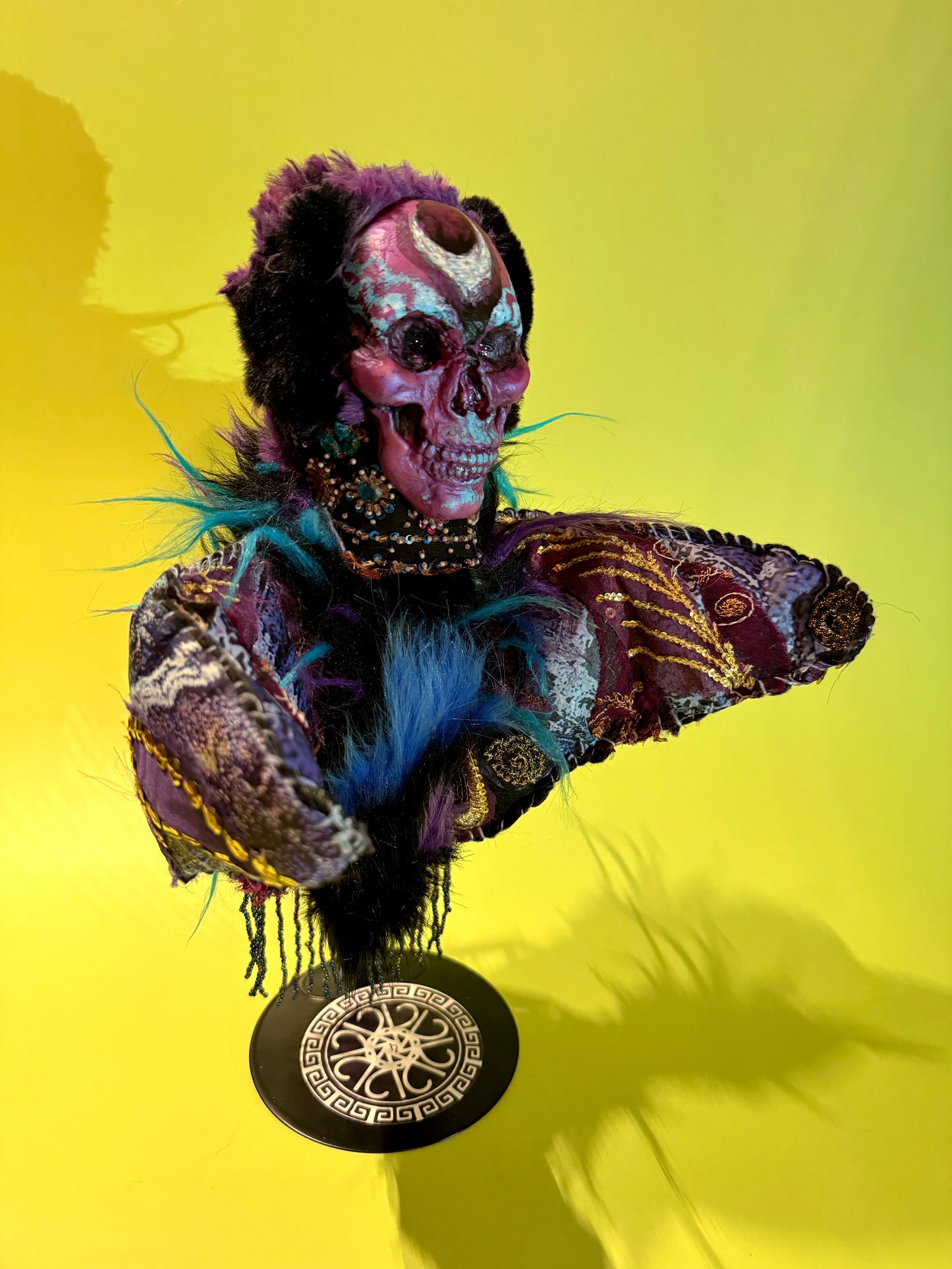 Moth Poppet - Black Witch Moth (Ascalapha odorata)