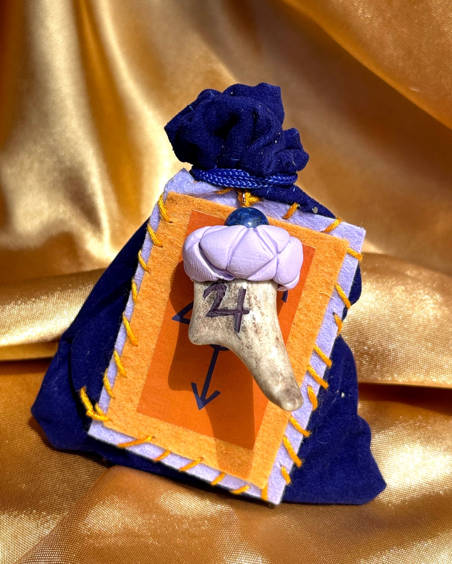 Antler’d Crown of Success - Charm Bag