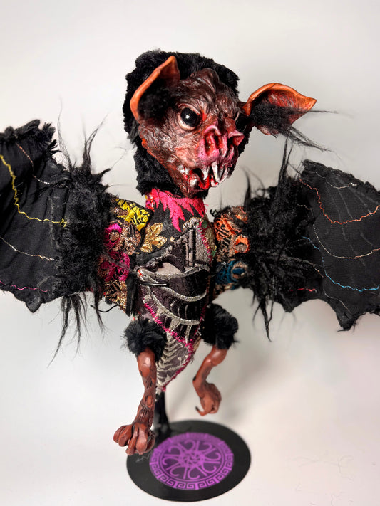 Bat Poppet - Black