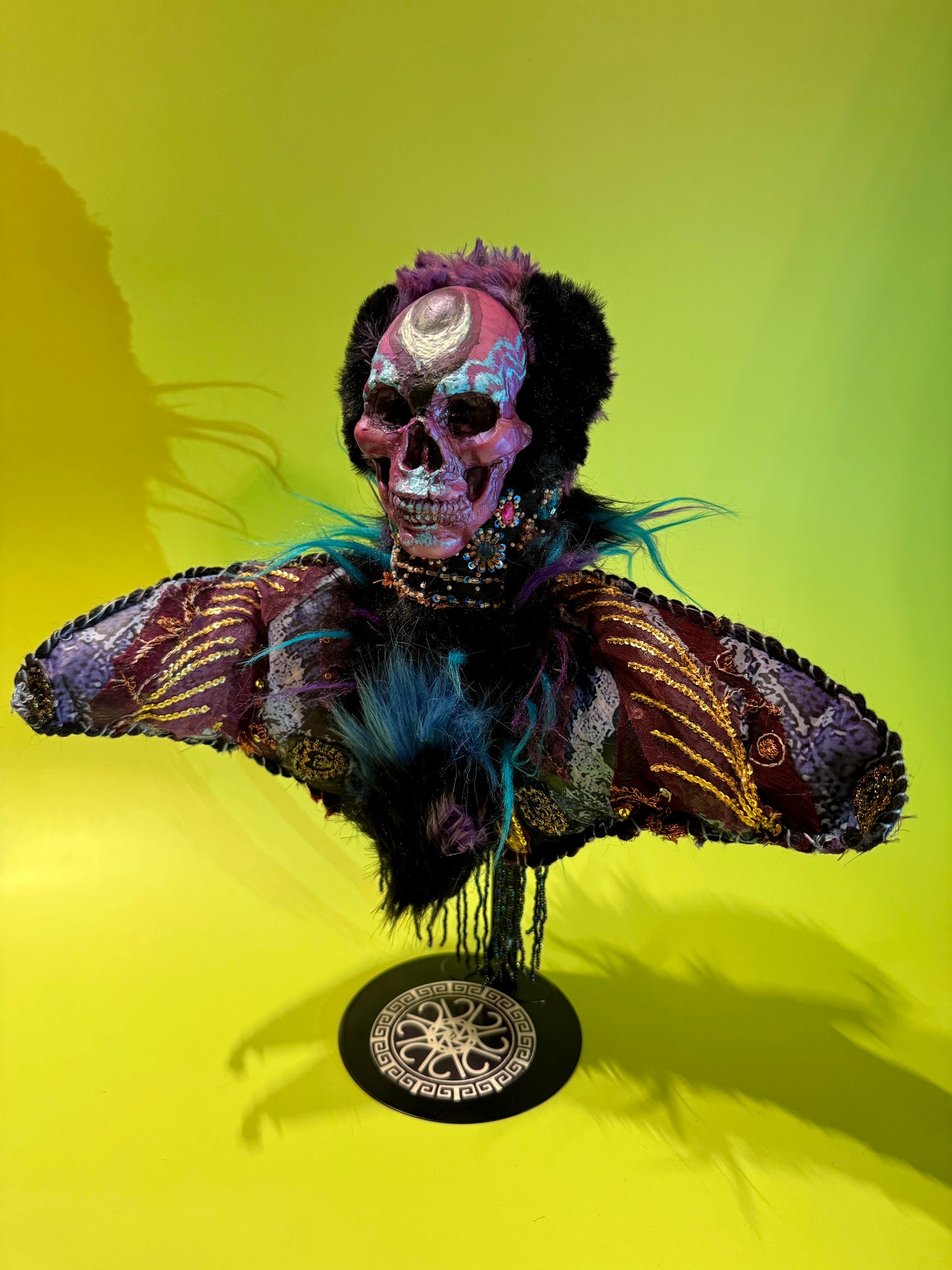 Moth Poppet - Black Witch Moth (Ascalapha odorata)