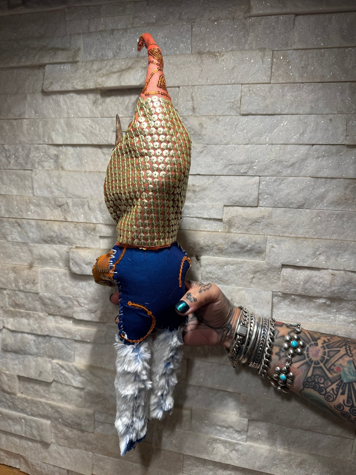 Jupeskoi House Spirit Poppet - Gold